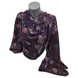 Stola in seta multicolore Burberry