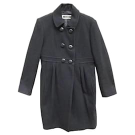 Abrigo Tara Jarmon de lana negro Talla 38