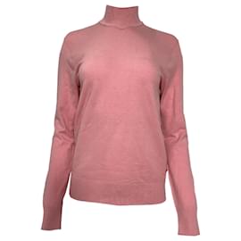 Der Frankie Shop Rollkragenpullover aus rosa Baumwolle - Autre Marque