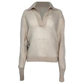 Khaite Jo Pullover aus Creme-Kaschmir