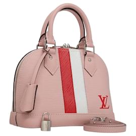 LOUIS VUITTON Epi Alma BB Borsa a Mano 2way Rosa Valerine M51961 Auth 104499S