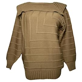 Dior J'Adior Strickwaren aus Khaki-Wolle