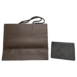 Borsa in pelle marrone Louis Vuitton