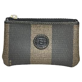 Borsa in pelle nera Fendi Baguette