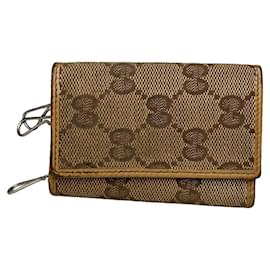 Borsa in pelle beige Gucci Horsebit 1955
