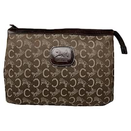 Céline Borsa a tracolla in pelle marrone Celine Trotteur