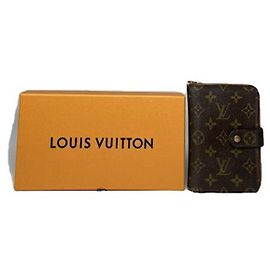 Louis Vuitton Juliette Geldbörse aus braunem Leder