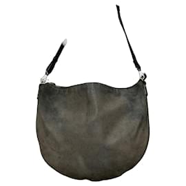 Borsa a mano in pelle marrone Gucci Amalfi