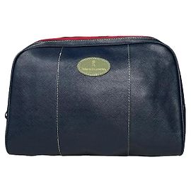 Autre Marque Clutch in pelle blu navy ROBERTA DI CAMERINO