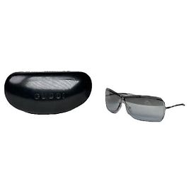 Gafas de sol de metal plateado Gucci
