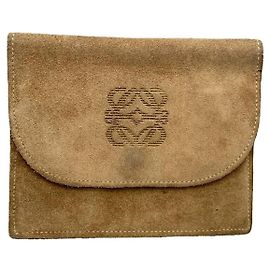 Bolso de cuero marrón Loewe