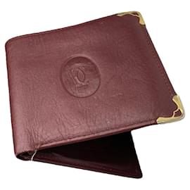 Cartier Burgundy Patent Leather Purse