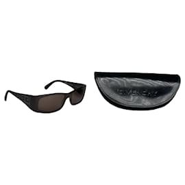 Occhiali da sole in plastica nera Givenchy