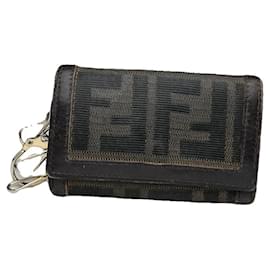 Borsa in cotone marrone Fendi