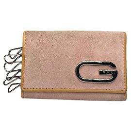 Gucci GG Blooms Handtasche aus rosa Leder