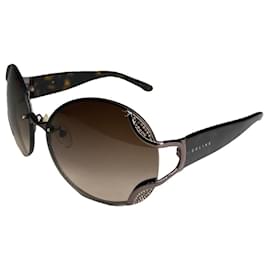 Céline Gafas de sol de plástico negro Celine