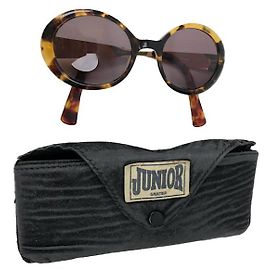 Braune Metallsonnenbrille von Jean Paul Gaultier