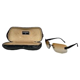 Chanel orange Metallsonnenbrille