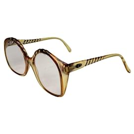 Gafas de sol de plástico amarillo Dior