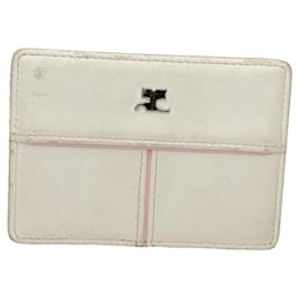 Courreges Borsa in pelle bianca Courrèges