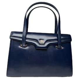 Borsa in pelle navy 4G di Givenchy