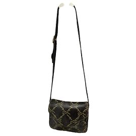 Borsa a mano in pelle marrone Longchamp