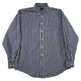 Camicia in cotone nero Yves Saint Laurent