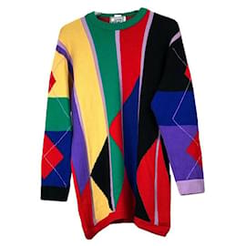 Gianni Versace Multicolour Wool Knitwear