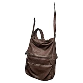 Autre Marque Borsa in pelle marrone GIORGIO BRATO