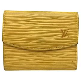 Borsa in pelle gialla Louis Vuitton