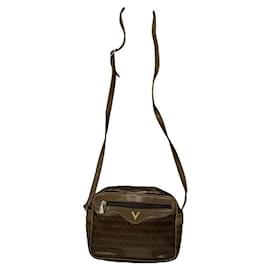 Braune Lederhandtasche MARIO VALENTINO - Autre Marque