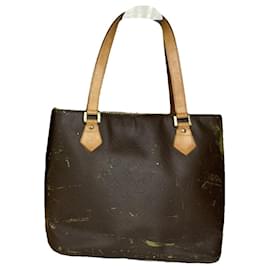 Borsa a mano in pelle marrone Vivian di Louis Vuitton