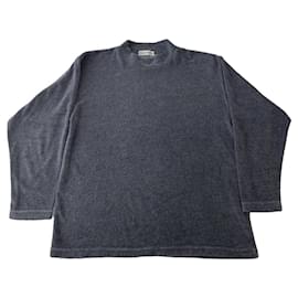 Courrèges Blaue Baumwollstrickwaren & Sweatshirt - Courreges