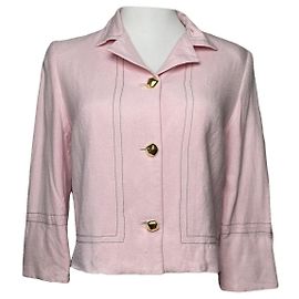 Céline Celine Pink Denim - Jeans Trench Coat