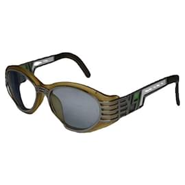 Gafas de sol de metal multicolor Saint Laurent