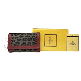 Borsa in pelle marrone Fendi Baguette