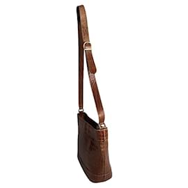 Borsa a mano in poliestere nero Salvatore Ferragamo