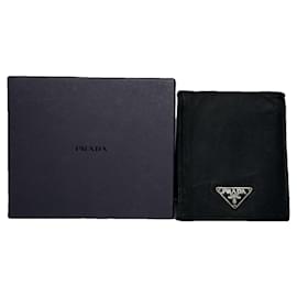 Borsa in poliestere nero Prada