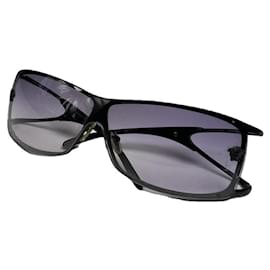 Versace schwarze Metallsonnenbrille