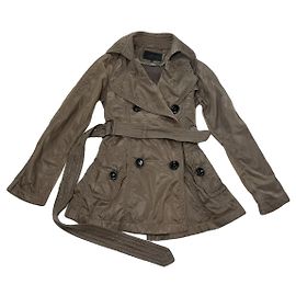 Abrigo trench de poliéster marrón Sandringham de Burberry