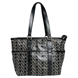 Borsa a mano in pelle nera Bally