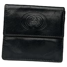 Borsa in pelle nera Gucci Zumi