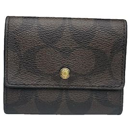 Borsa in pelle marrone Coach