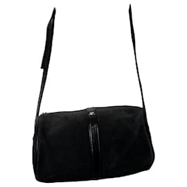 Borsa in pelle esotica nera Courrèges - Courreges