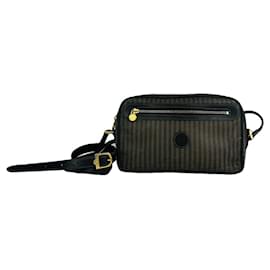 Fendi Baguette braune Lederhandtasche