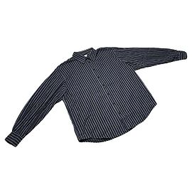 Camicia in cotone nero Yves Saint Laurent