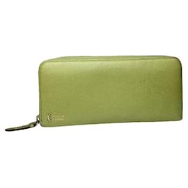 Autre Marque ROBERTA DI CAMERINO Green Leather Wallet