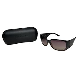 Chanel braune Kunststoffsonnenbrille