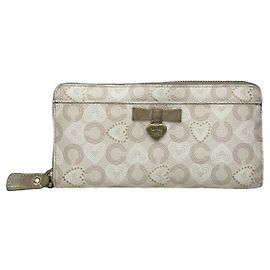 Coach Cartable mini sierra White Leather Wallet