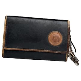 Bolso de cuero negro Dior